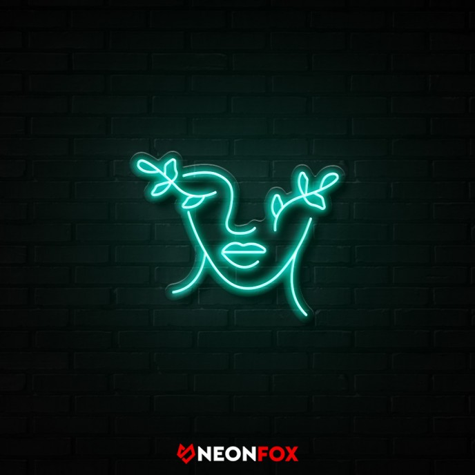 Face with plants - NEON LED Sign Face with plants - NEON LED Sign