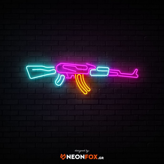 AK-47 - NEON LED Sign