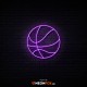 Basket Ball - NEON LED Sign