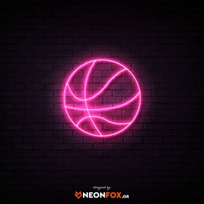 Basket Ball - NEON LED Sign