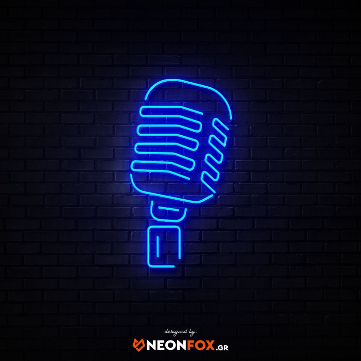 Microphone - NEON LED Sign