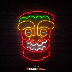 Tiki Mask - NEON LED Sign Tiki Mask - NEON LED Sign