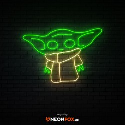 Yoda - Επιγραφή ΝΕΟΝ LED Yoda - Επιγραφή ΝΕΟΝ LED