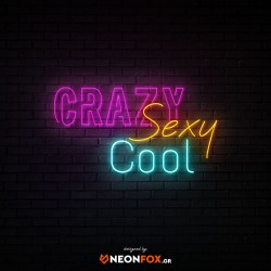 Crazy Sexy Cool - NEON LED Sign Crazy Sexy Cool - NEON LED Sign
