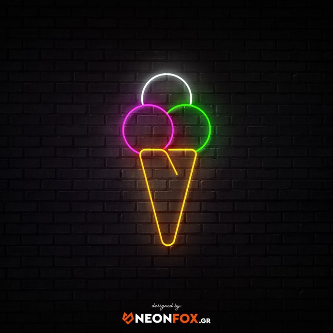 Ice Cream3 - NEON LED Sign