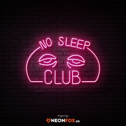 No Sleep Club - NEON LED Sign No Sleep Club - NEON LED Sign
