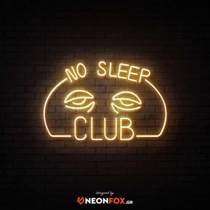 No Sleep Club - NEON LED Sign
