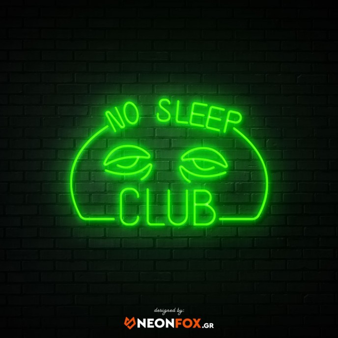 No Sleep Club - NEON LED Sign