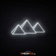 Pyramids - NEON LED Sign