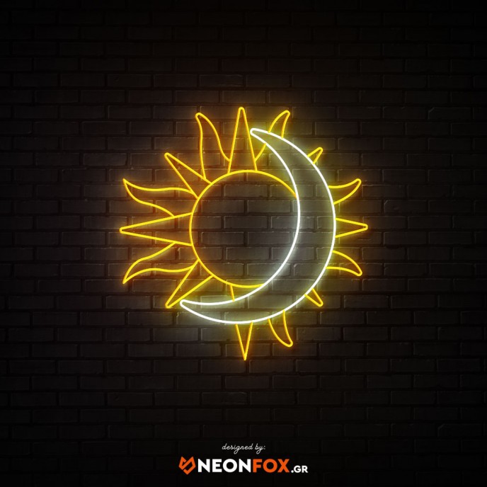 The Sun and the Moon - NEON LED Sign