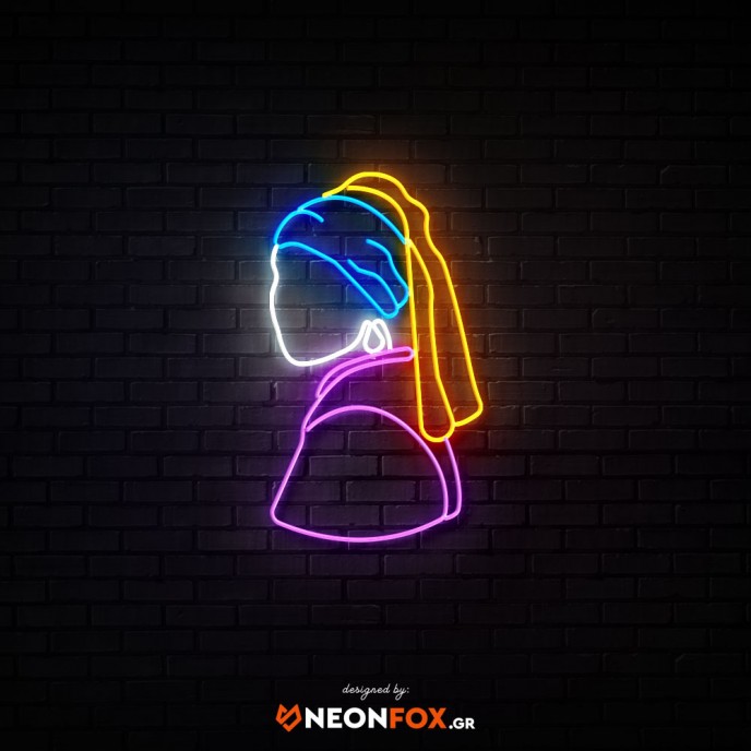 Pearl Earring - NEON LED Sign