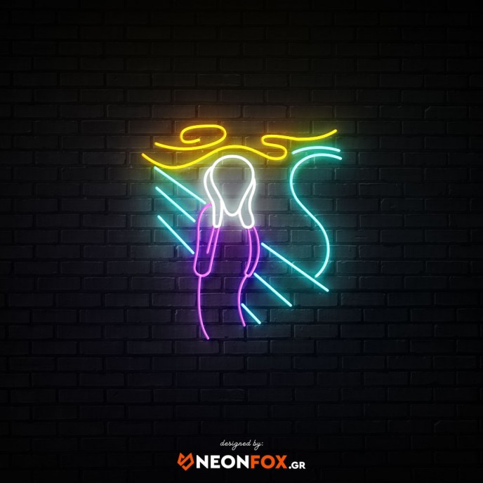 The Scream - NEON LED Sign