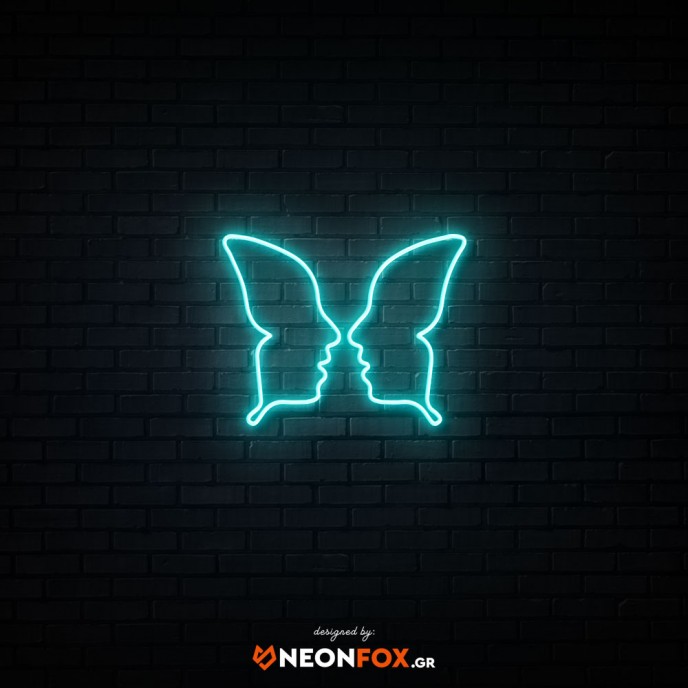 Butterfly Face - NEON LED Sign