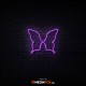 Butterfly Face - NEON LED Sign