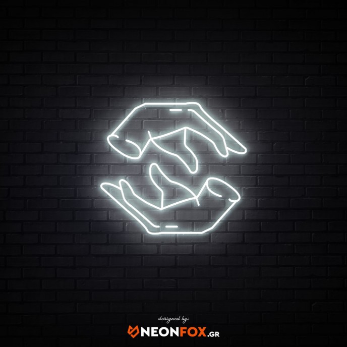 Hands - NEON LED Sign