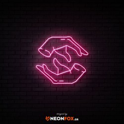 Hands - NEON LED Sign
