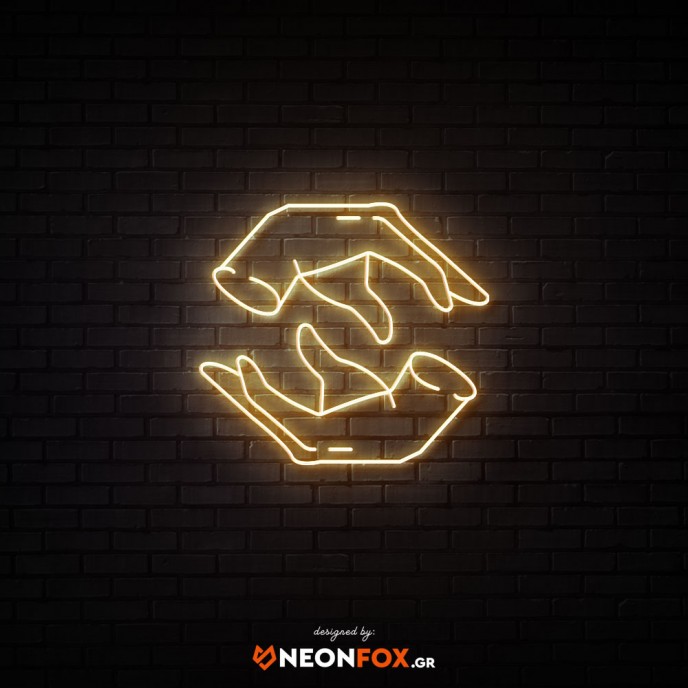 Hands - NEON LED Sign