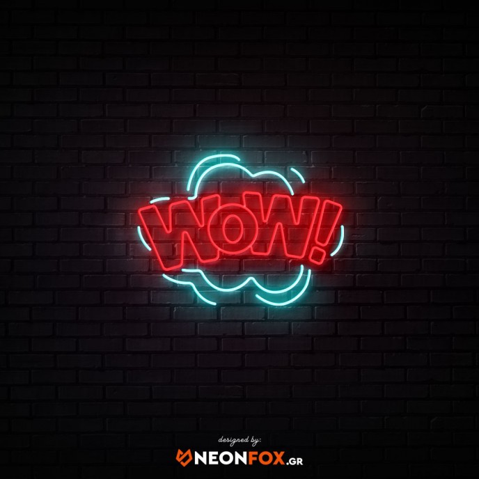 Wow - NEON LED Sign