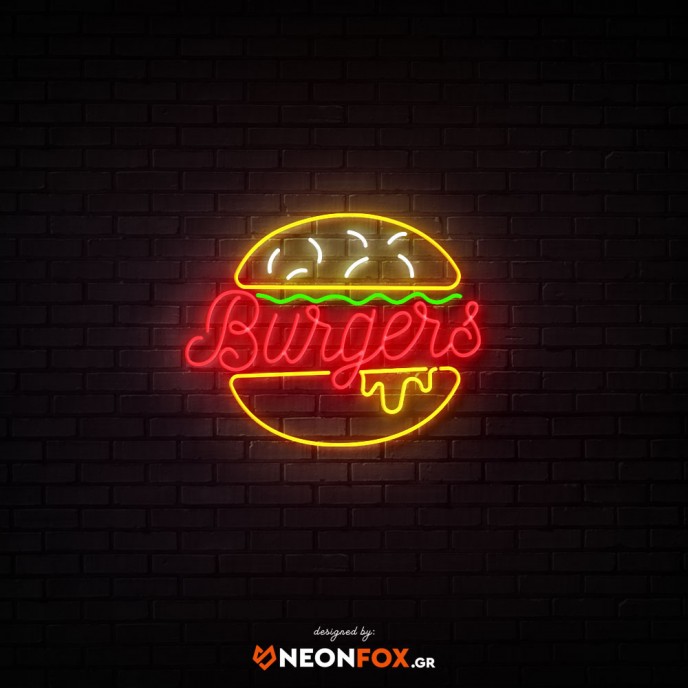Burgers - NEON LED Sign