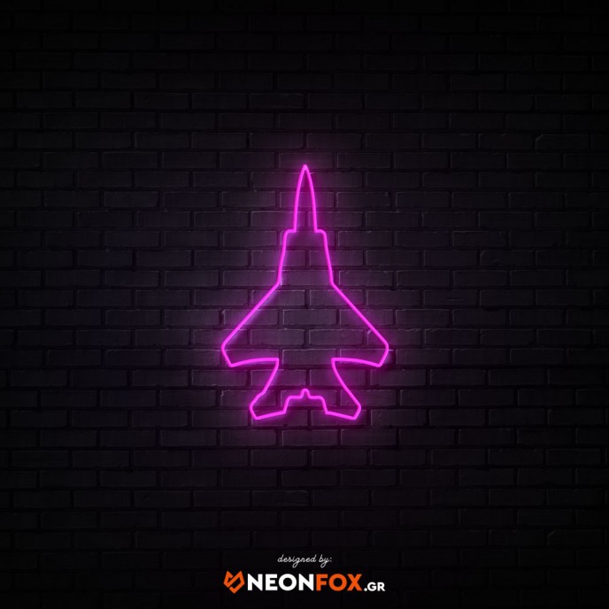Fighter Aircraft - NEON LED Sign