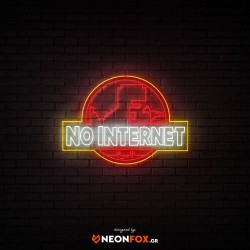 No Internet - Επιγραφή ΝΕΟΝ LED No Internet - Επιγραφή ΝΕΟΝ LED