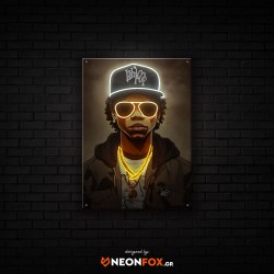 Eazy-E - NEON LED Artwork Eazy-E - NEON LED Artwork