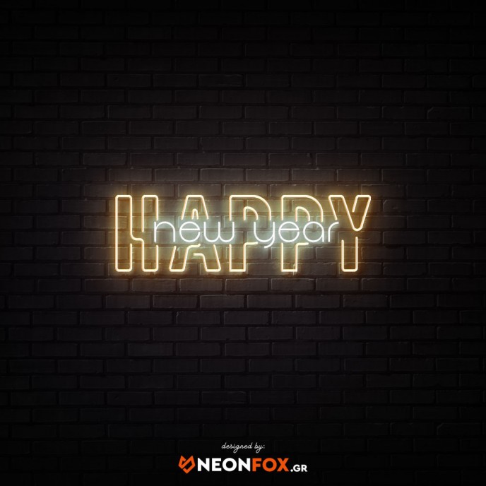 Happy New Year - NEON LED Sign