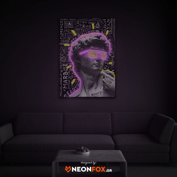 Adam 1 - NEON LED Artwork