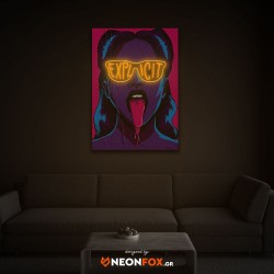 Explicit - NEON LED Artwork Explicit - NEON LED Artwork