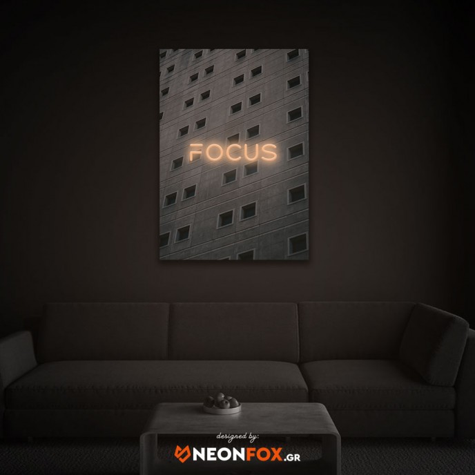 Focus - NEON LED Artwork