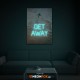Get away - NEON LED Artwork