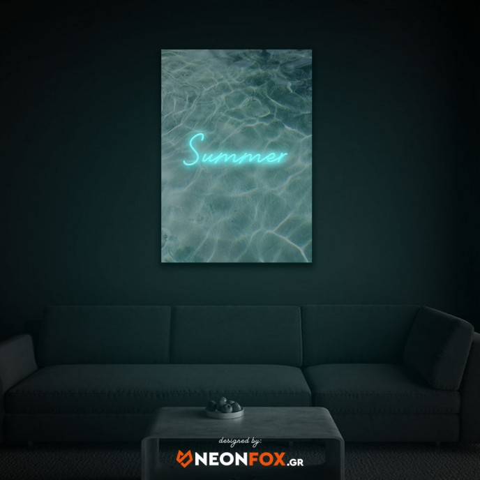 Summer - NEON LED Artwork