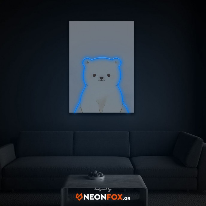 Teddy Bear - NEON LED Artwork