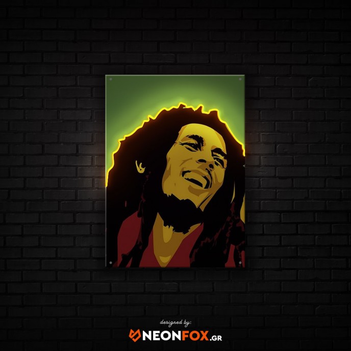 Bob Marley - NEON LED Artwork