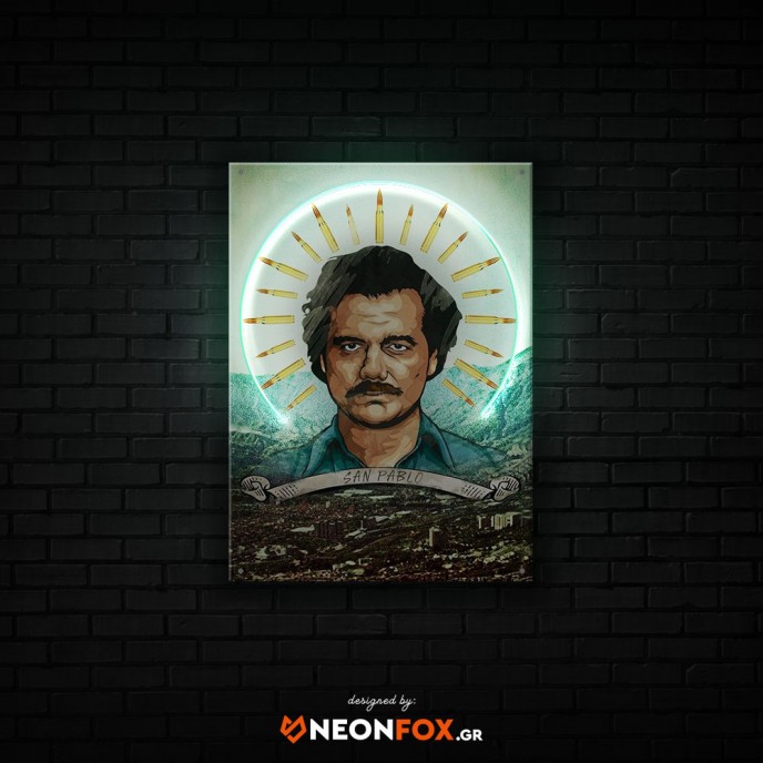 Pablo Escobar - NEON LED Artwork