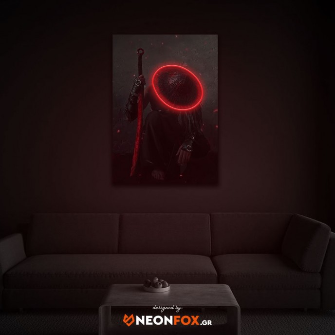 Samurai - NEON LED Artwork
