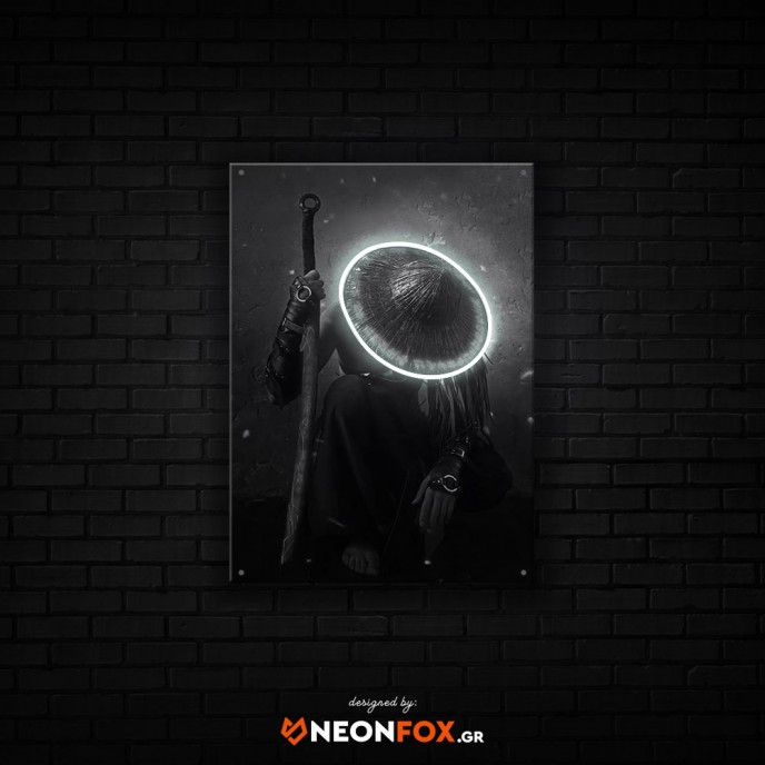 Samurai - NEON LED Artwork