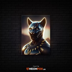 Black Panther - NEON LED Artwork Black Panther - NEON LED Artwork
