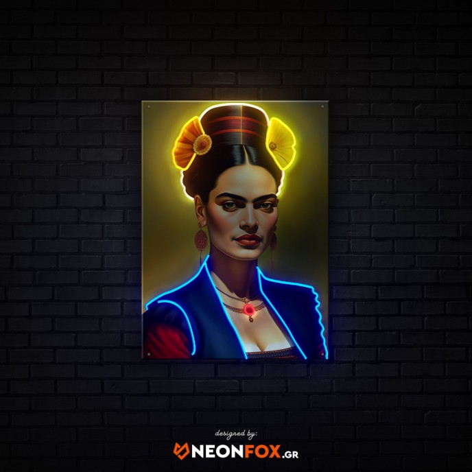 Frida Kahlo - NEON LED Artwork