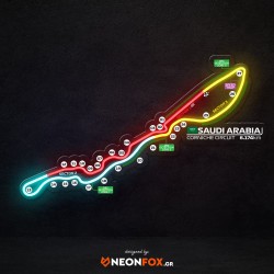 Saudi Arabia - NEON LED Racetrack Saudi Arabia - NEON LED Racetrack